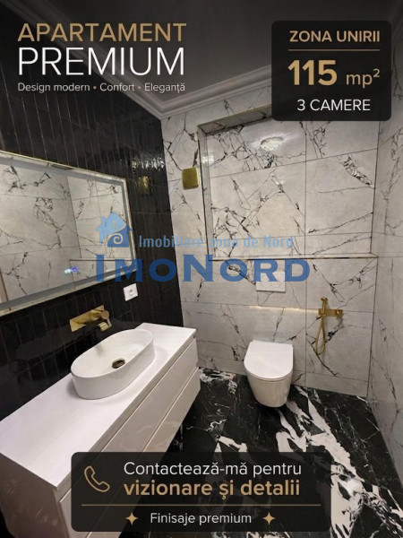 Vânzare apartament de 3 camere Unirii Bloc 2023