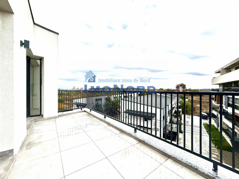Penthouse,  cu terasa SUD