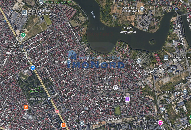 Casa cu gradina pe o strada linistita