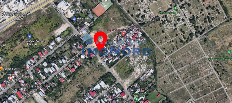 Teren Strategic 2.500 mp, Bucureștii Noi - Străulești, 200m Centura 