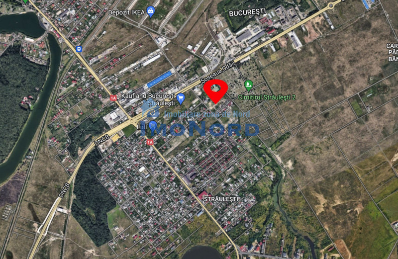 Teren Strategic 2.500 mp, Bucureștii Noi - Străulești, 200m Centura 