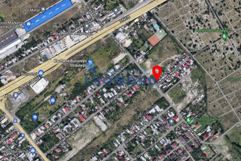 Teren Strategic 2.500 mp, Bucureștii Noi - Străulești, 200m Centura 
