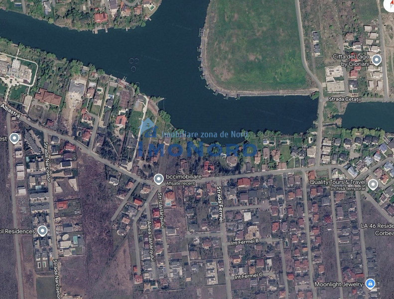 Teren intravilan de vânzare Corbeanca – Laguna Albastră | 1.820 mp | Utilități 