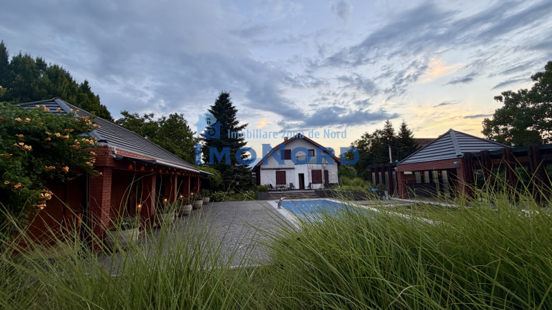 Proprietate exclusivistă cu 7.000 mp teren, piscină și multiple spații adiacente