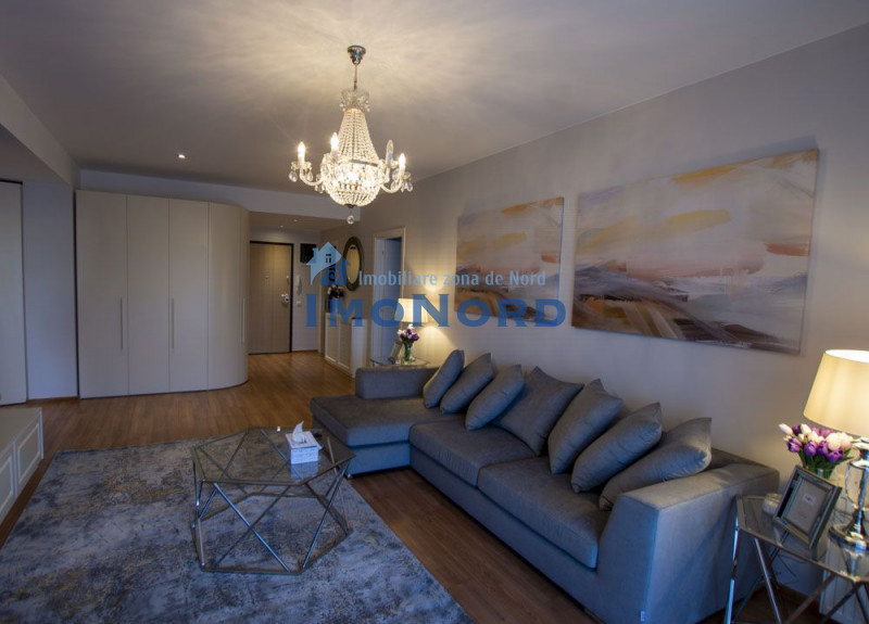 3 camere de închiriat în Iancu Nicolae – Pipera | Terasă 25 mp, piscină și parca