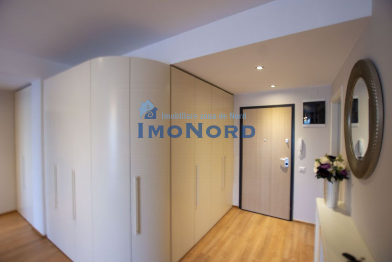 3 camere de închiriat în Iancu Nicolae – Pipera | Terasă 25 mp, piscină și parca