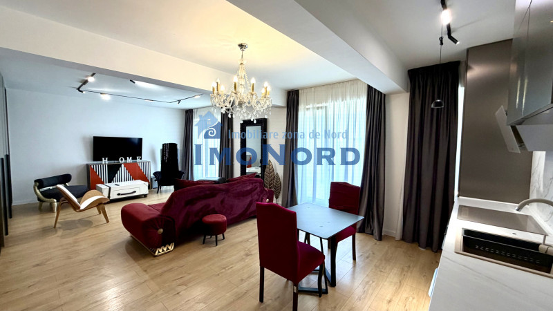 2 camere cu grădină privată de 50 mp de închiriat în Tunari  parcare inclusa