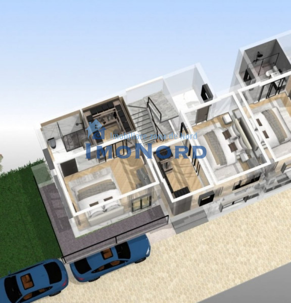 Vilă Premium P+2 | Sector 1 – Bucureștii Noi | 220 mp | Teren 400 mp | 