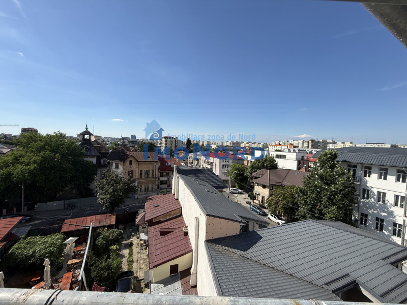 Penthouse cu terasa de 60mp, priveliste libera 360grade