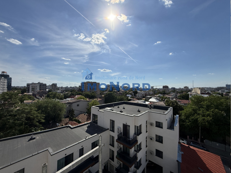 Penthouse cu terasa de 60mp, priveliste libera 360grade