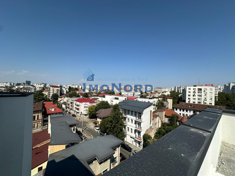 Penthouse cu terasa de 60mp, priveliste libera 360grade