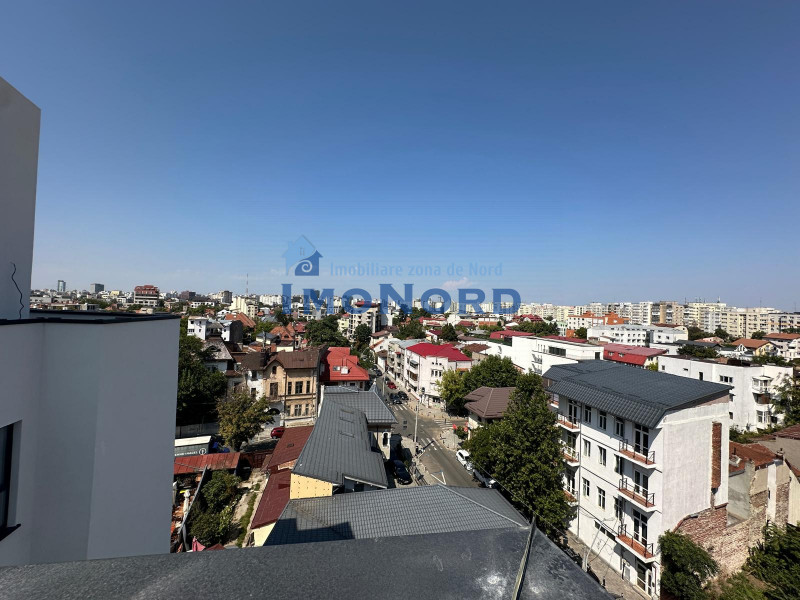 Penthouse cu terasa de 60mp, priveliste libera 360grade