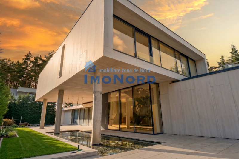 Vila moderna de exceptie in Pipera - Piscina - Smart Home - Finisaje premium