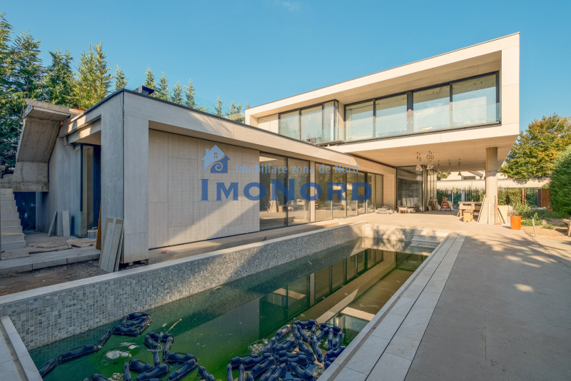 Vila moderna de exceptie in Pipera - Piscina - Smart Home - Finisaje premium