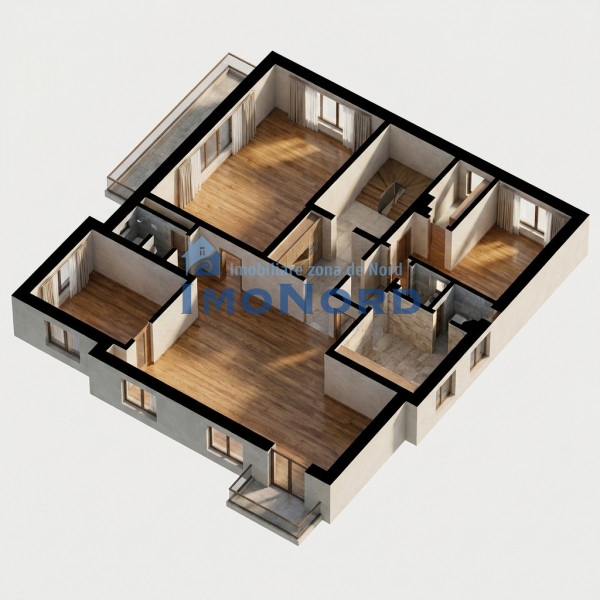 Apartament 237 mp  Barbu Văcărescu – Tei | Vedere Parcul Circului | Garaj 