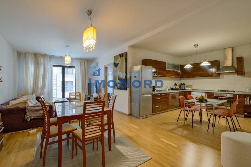 Apartament 2 camere de inchiriat - Herastrau – Satul Francez - 78 mp - garaj