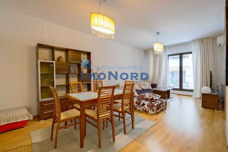 Apartament 2 camere de inchiriat - Herastrau – Satul Francez - 78 mp - garaj