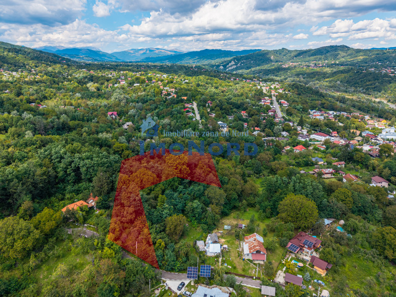 Teren 3.886 mp, Breaza - Podu Vadului, 30 m deschidere la asfalt