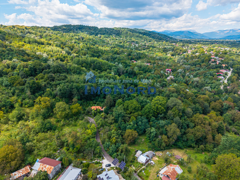 Teren 3.886 mp, Breaza - Podu Vadului, 30 m deschidere la asfalt