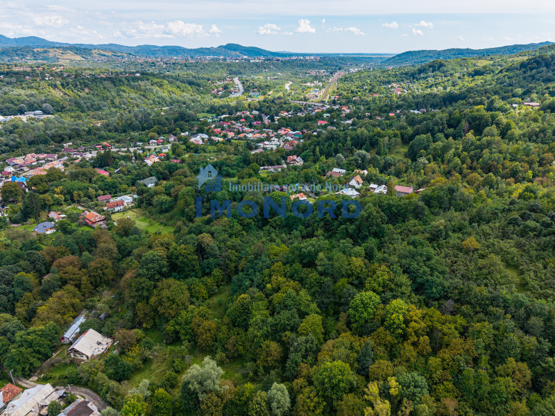 Teren 3.886 mp, Breaza - Podu Vadului, 30 m deschidere la asfalt