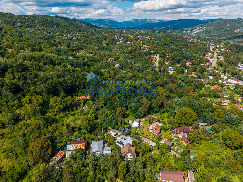 Teren 3.886 mp, Breaza - Podu Vadului, 30 m deschidere la asfalt