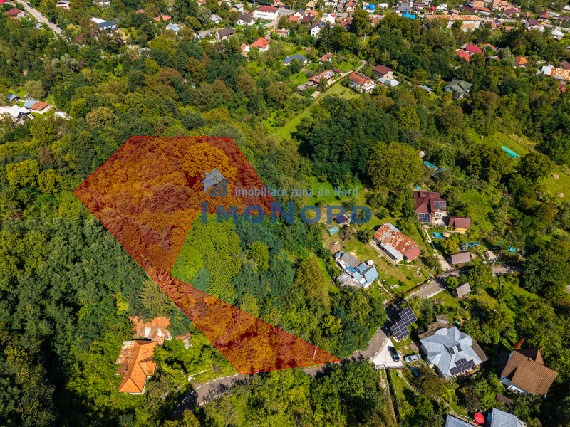 Teren 3.886 mp, Breaza - Podu Vadului, 30 m deschidere la asfalt