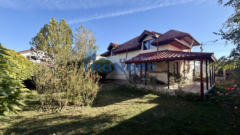 Vilă de închiriat Tunari, 6 camere, curte 535 mp – semimobilata