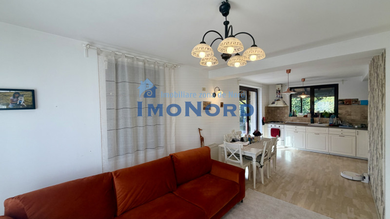 Vilă de închiriat Tunari, 6 camere, curte 535 mp – semimobilata
