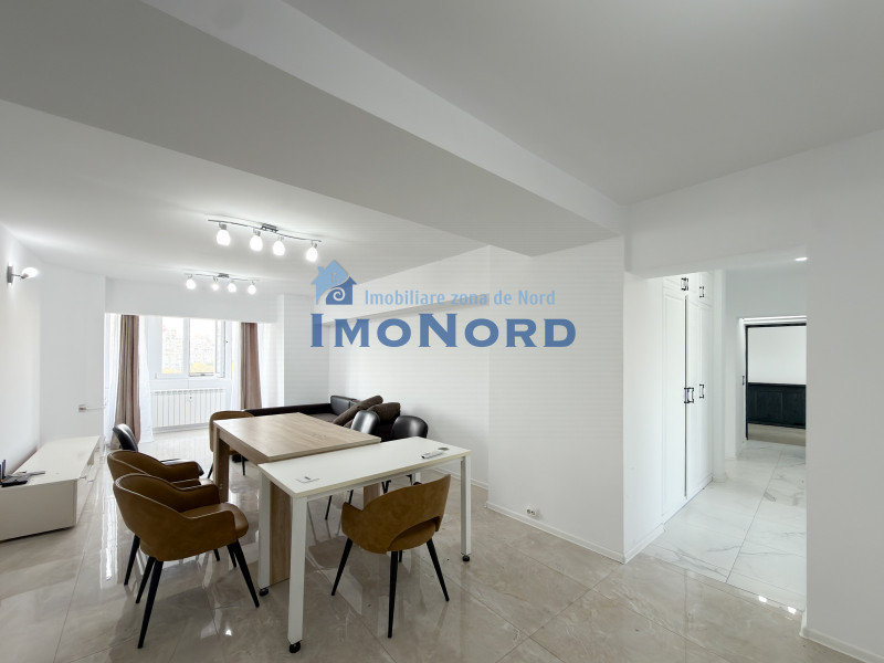 Apartament 4 camere de inchiriat in Piata Alba Iulia | Vedere spre Bd. Unirii