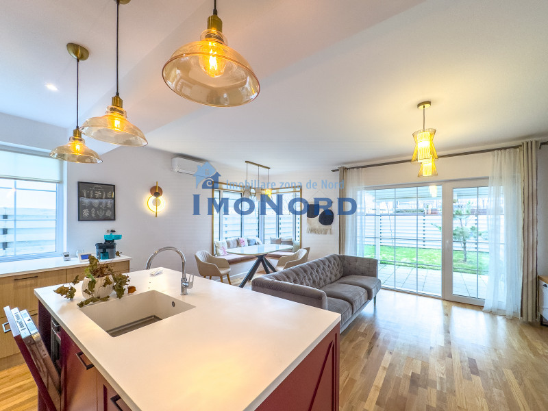 Vila superba Otopeni bucataria mobilata si utilata