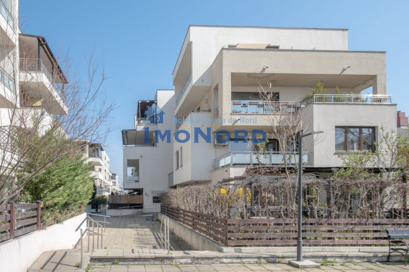 3 camere Pipera – Rond OMV - terasa 15,65 mp, parcare subterana si boxa