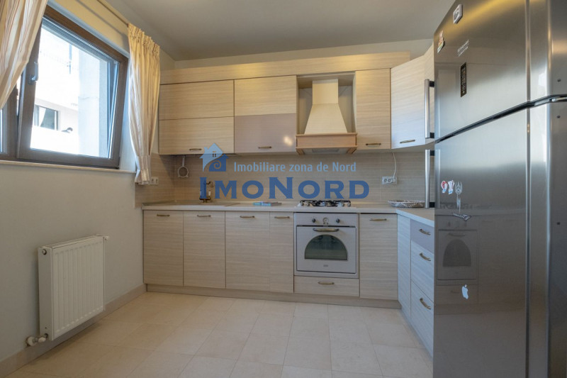 3 camere Pipera – Rond OMV - terasa 15,65 mp, parcare subterana si boxa