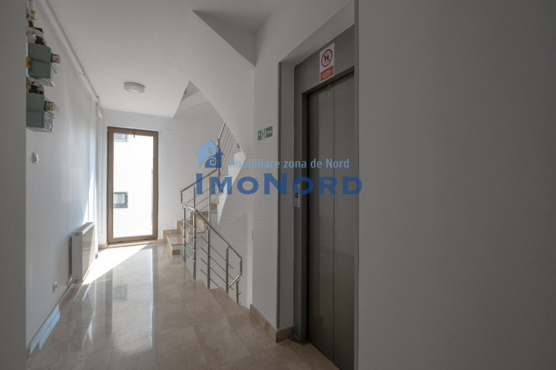 3 camere Pipera – Rond OMV - terasa 15,65 mp, parcare subterana si boxa