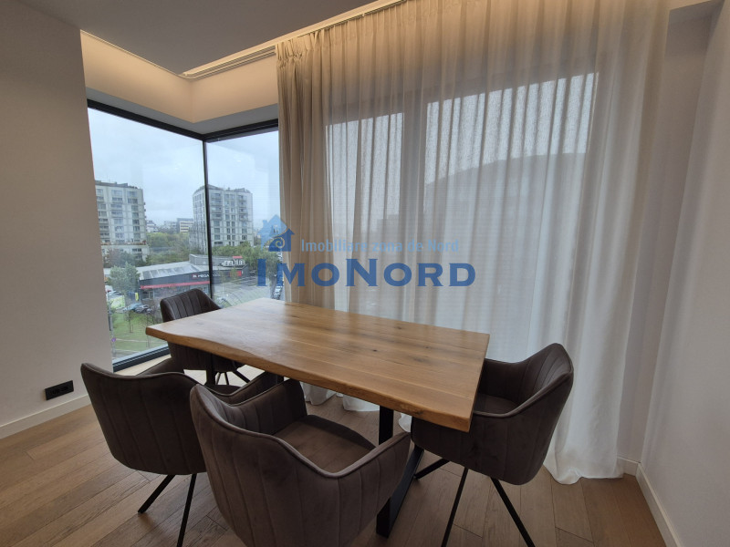 Apartament cu 2 camere în One Herăstrău Towers – Mobilat și utilat 