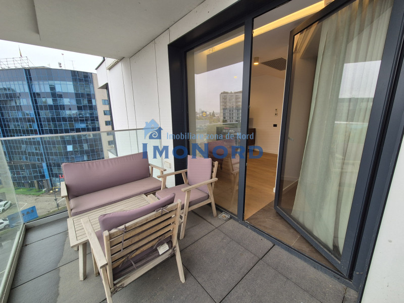 Apartament cu 2 camere în One Herăstrău Towers – Mobilat și utilat 