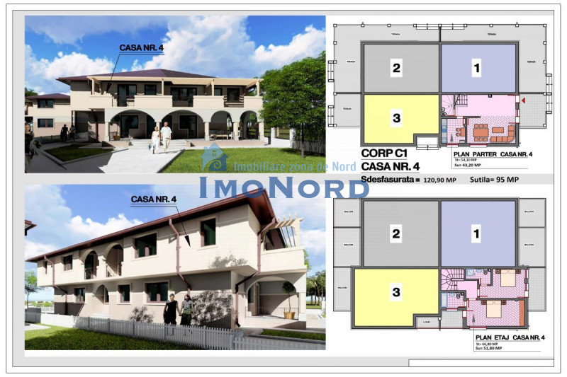 MOGOSOAIA - CRANGULUI, DUPLEX IN COMPLEX 2019 LANGA PADURE! 